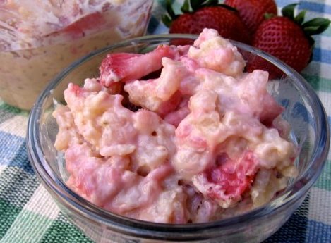 rice pudding in a rice cooker