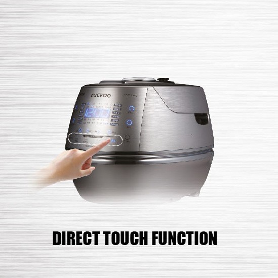 CRPCHSS1009F 10 Cup Pressure Rice Cooker, 110V, Metallic