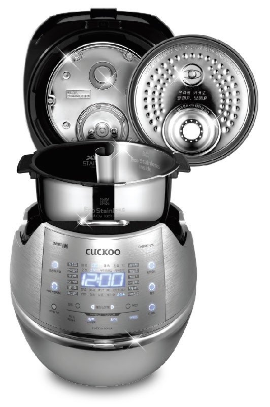 CRP-DHSR0609F 6 Cup 120V IH Pressure Rice Cooker, Metallic